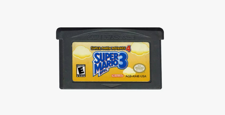 Super Mario Advance 4 - Super Mario Brothers 3 - GBA Game