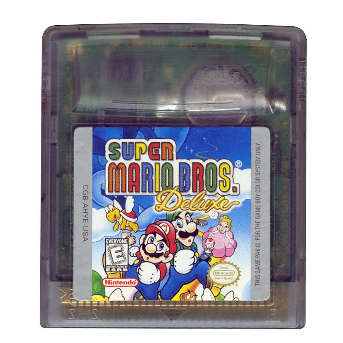 Super Mario Brothers Deluxe – Gameboy Color Game - Retro Fam