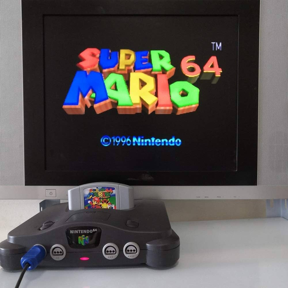 Nintendo 64 Console: Mario Kart 64 & Super Mario 64
