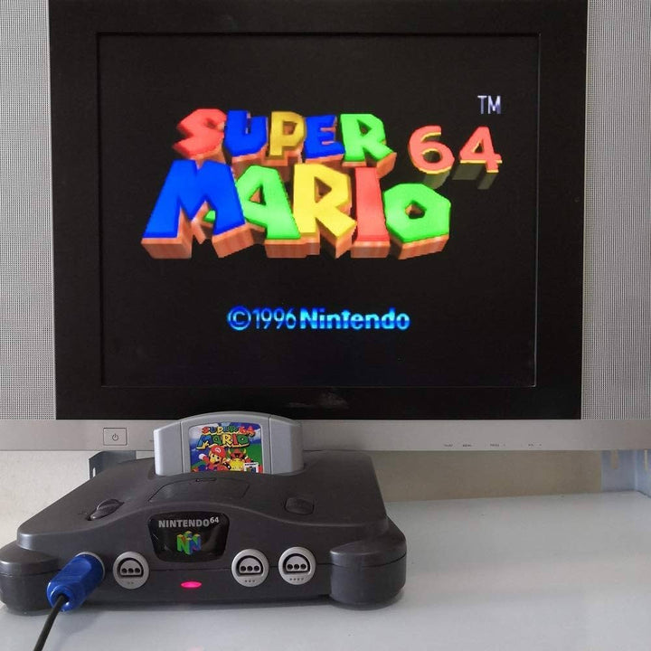 Nintendo 64 Console: Mario Kart 64 & Super Mario 64