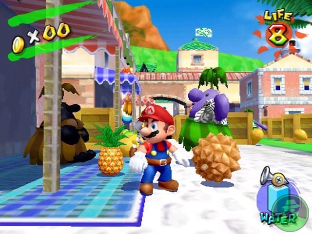 Super Mario Sunshine - Gamecube