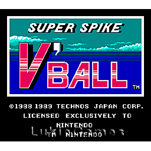 Super Spike Vball - NES Game | Retrolio Games