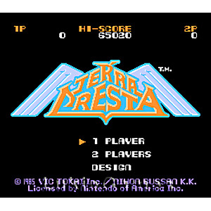 Terra Cresta - NES Game | Retrolio Games