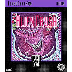Alien Crush - Turbo Grafx 16 Game