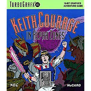 Keith Courage in Alpha Zones - Turbo Grafx 16 Game