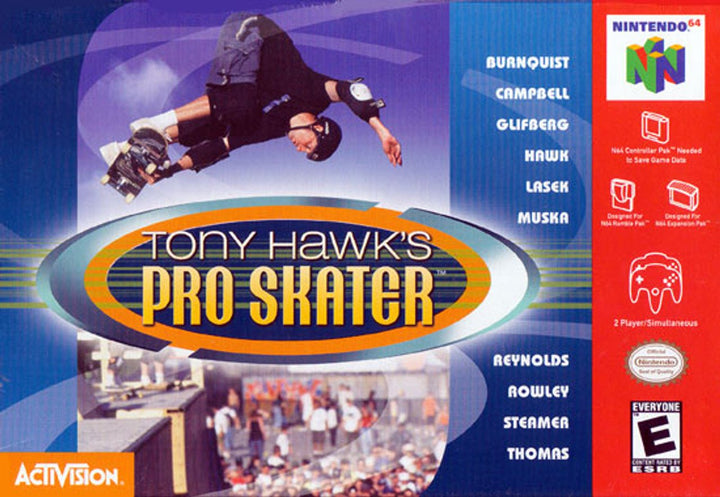 Tony Hawk's Pro Skater - N64 Game (Retro Fam)