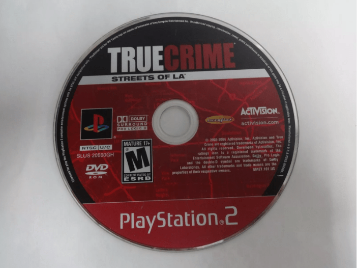 True Crimes Streets of LA - PS2 Game (Retro Fam)
