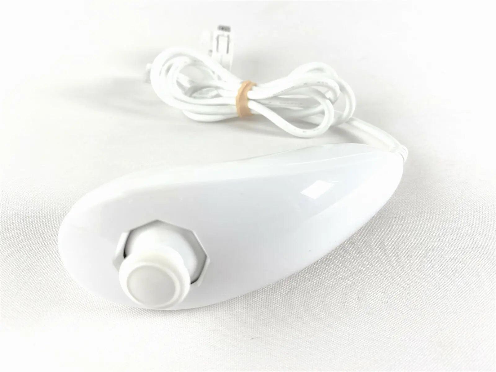 White Nintendo wii nunchuk - Retro Fam