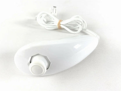 White Nintendo wii nunchuk - Retro Fam