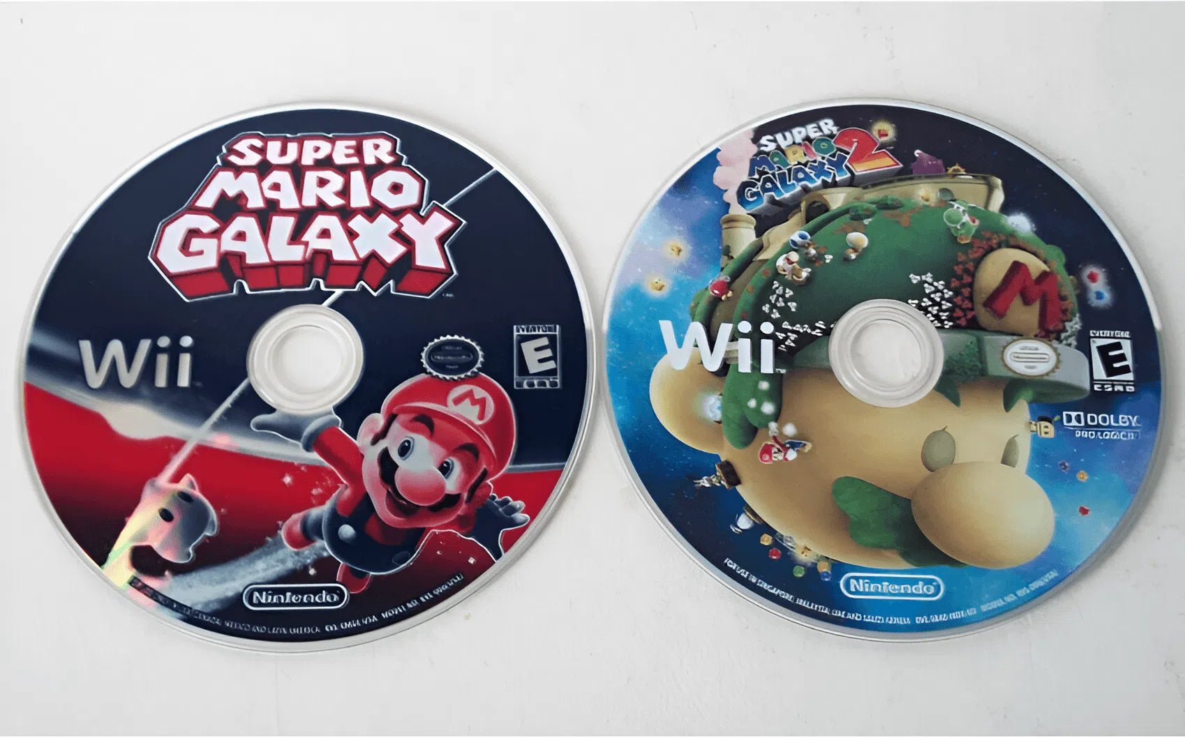 Wii Console: Super Mario Galaxy 1 & 2 - Retro Fam