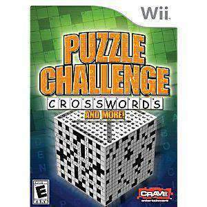 Puzzle Challenge Crosswords and More - Wii Game | Retrolio Games