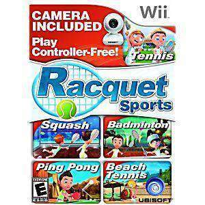 Racquet Sports with Camera - Wii Game | Retrolio Games