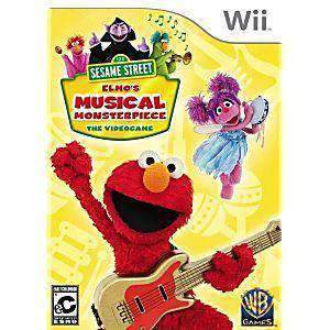 Sesame Street: Elmo's Musical Monsterpiece - Wii Game | Retrolio Games