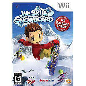 We Ski and Snowboard - Wii Game | Retrolio Games
