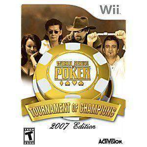 World Series of Poker Tournament of Champions 2007 - Wii Game | Retrolio Games