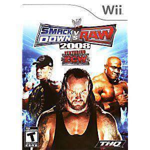 WWE Smackdown vs. Raw 2008 - Wii Game | Retrolio Games