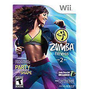 Zumba Fitness 2 with Belt - Wii Game | Retrolio Games