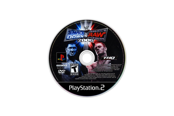 WWE Smackdown vs. Raw 2006 - PS2 Game (Retro Fam)