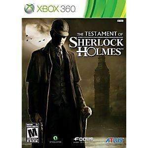 Testament Of Sherlock Holmes - Xbox 360 Game | Retrolio Games