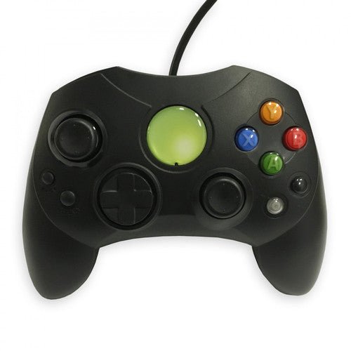 Xbox Original Wired Controller Black - Old Skool (Retro Fam)