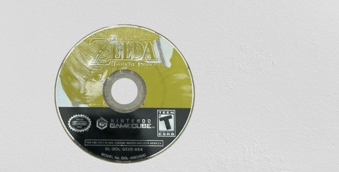 Zelda Twilight Princess - Gamecube Game (Retro Fam)